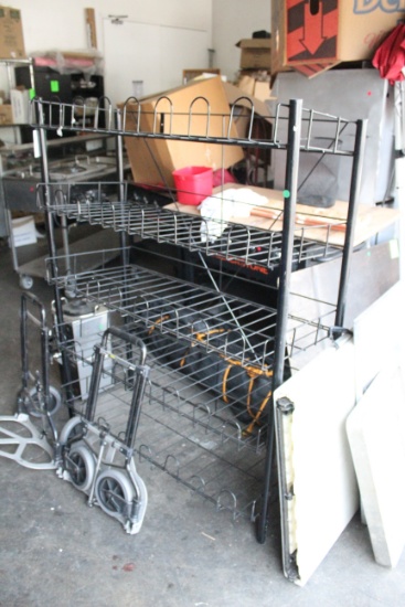 4' Wire Shelved Rack