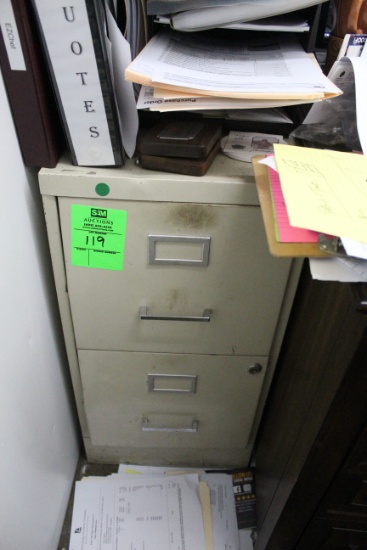 2 Drawer File Cabinet