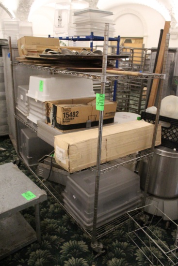 6' Metro Rack On Casters