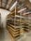 Backroom storage shelving / Qty 6