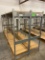 Backroom storage shelving / Qty 6