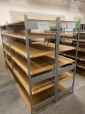 Backroom storage shelving / Qty 4