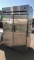 True 2 Door Stainless Refrigerator