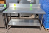 5’ Stainless Steel Table