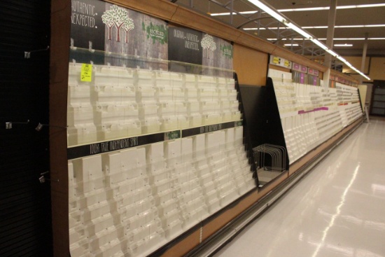 69' Of Hussmann Gondola Shelving SOLD BY FOOT