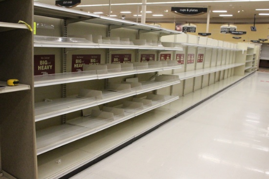 69' Of Hussmann Gondola Shelving SOLD BY FOOT