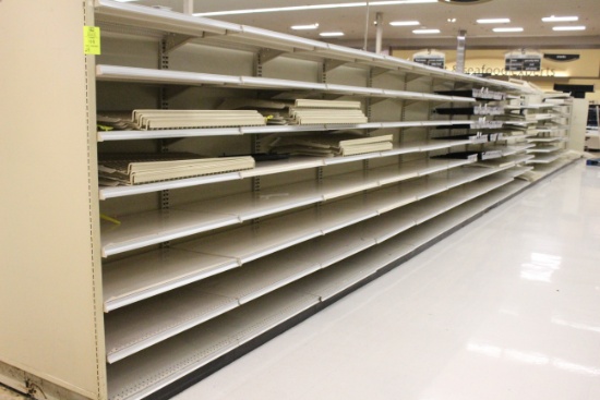 65' Of Hussmann Gondola Shelving SOLD BY FOOT