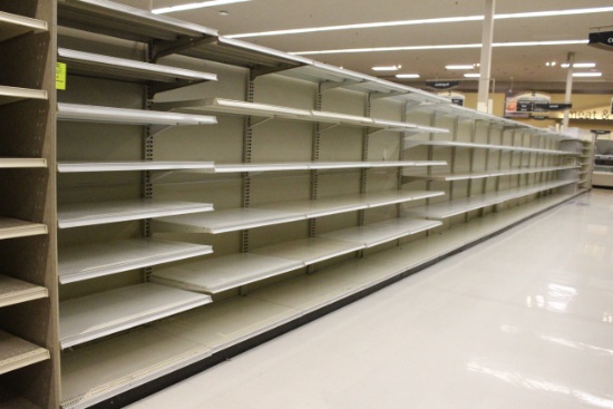 65' Of Hussmann Gondola Shelving SOLD BY FOOT