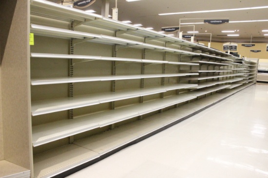 65' Of Hussmann Gondola Shelving SOLD BY FOOT