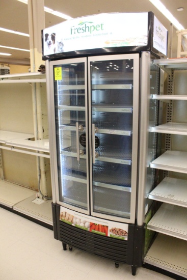 Three Side Commercial Glass Door Cooler
