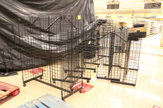 Group Of Assorted Wire Merchandisers