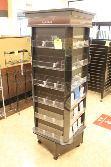 Rotating Greeting Card Merchandiser