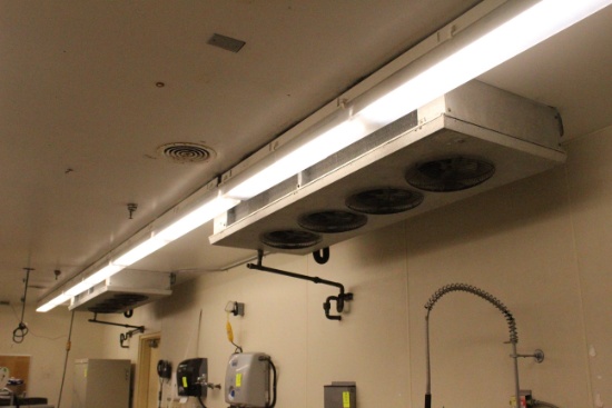 Assorted Refrigeration Coils In Meat Room