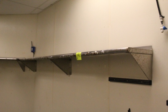 4' Stainless Wall Shelves