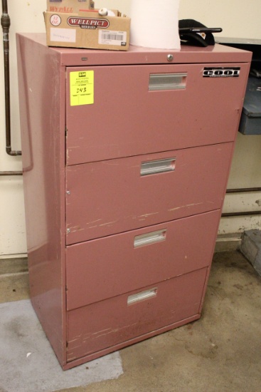Four Drawer File Cabinet