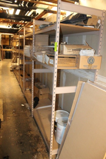 7 Sections Of Wide Span Racking