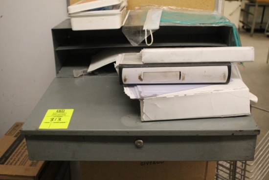 Wall-Mounted Receiving Desk