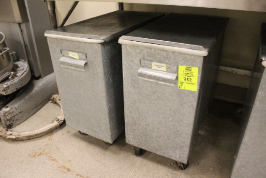 Lucks Ingredient Bins On Casters