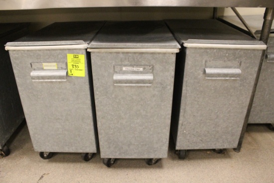 Lucks Ingredient Bins On Casters