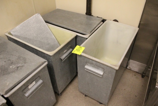 Lucks Ingredient Bins On Casters