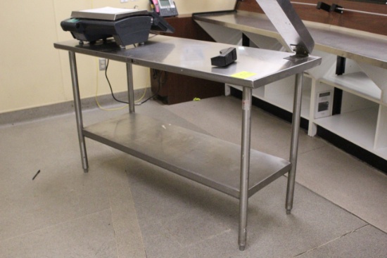 John Boos 5' Stainless Steel Table