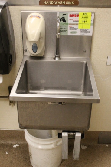 John Boos Knee-Operated Hand Sink