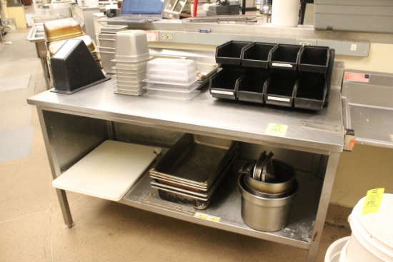 Contents Of Table (Assorted Smallwares)
