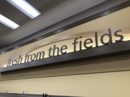 Produce Sign