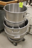 Group Of Stainless Bowls For Mixers