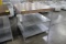 Wood Top Merchandising Table