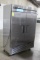 True T-49 Two Door Stainless Refrigerator