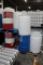 Pallets Of Assorted Steel And Plastic Drums