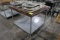 Wood Top Merchandising Table