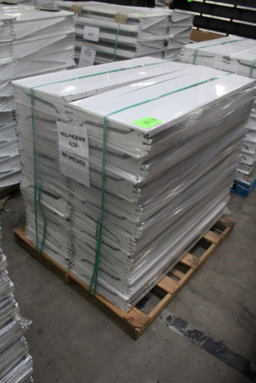 Pallet Of 48x16" Hill Phoenix Case Shelves
