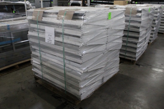 Pallet Of 48x24" Hill Phoenix Case Shelves
