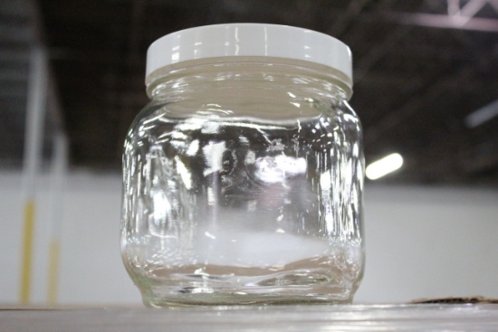 Pallet Of Glass Spice Jars