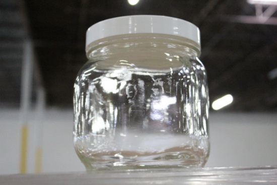Pallet Of Glass Spice Jars