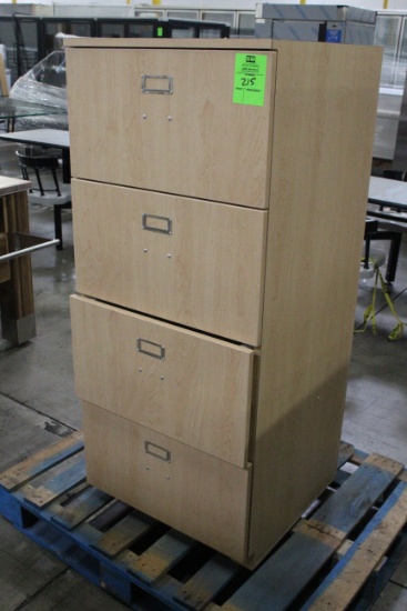 4 Drawer Wooden Cabinet
