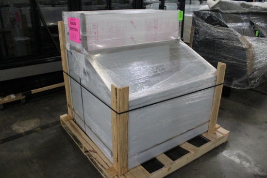 New Win-Holt Table W/ Trough And Removable Sneeze Guards