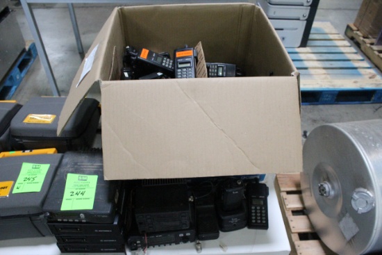 Large Group Of Two-Way Radios And Walkies