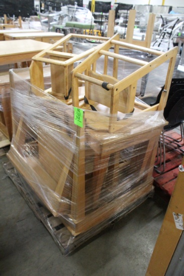 4-Tier Wooden Merchandiser