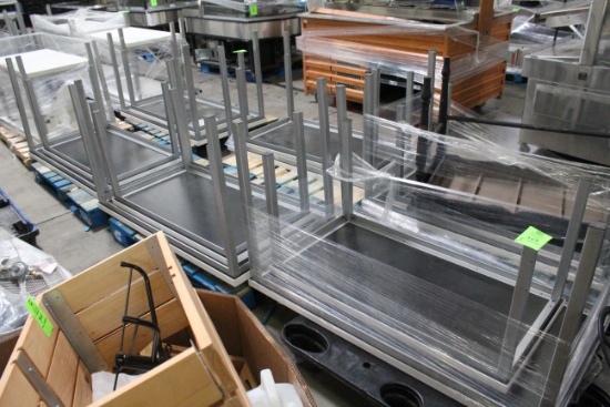 Pallets Of Assorted Sized Tables