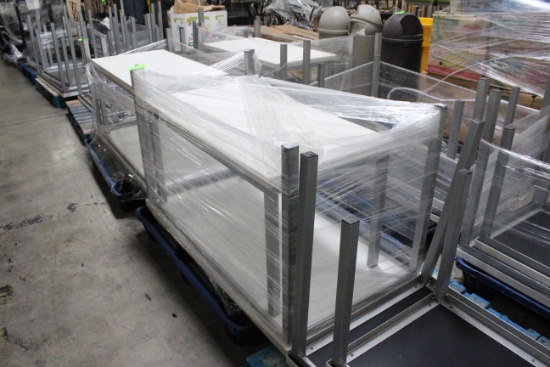 Pallets Of Assorted Sized Tables