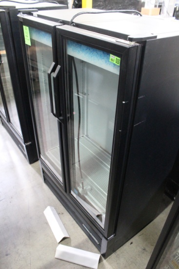 True Two Glass Door Cooler