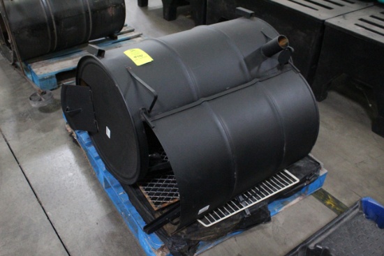 Barrel Grill W/ No Legs