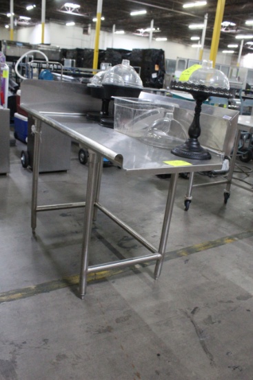 Win-Holt Stainless Table W/ Open Side