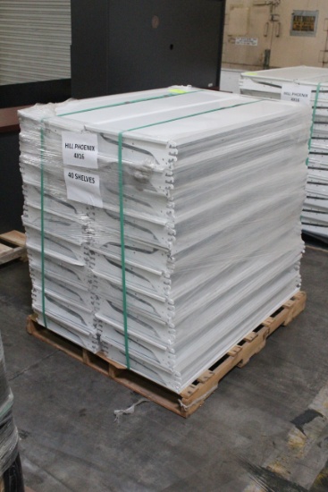 Pallet Of 48x16" Hill Phoenix Case Shelves