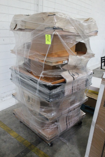Wooden Merchandisers On Casters