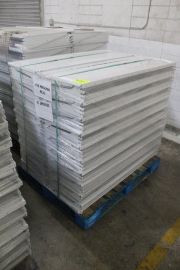 Pallet Of 48x16" Hill Phoenix Case Shelves