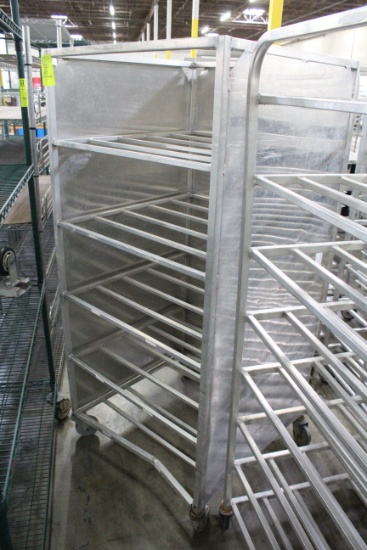 Double Wide Meat Rack W/ Solid Sides